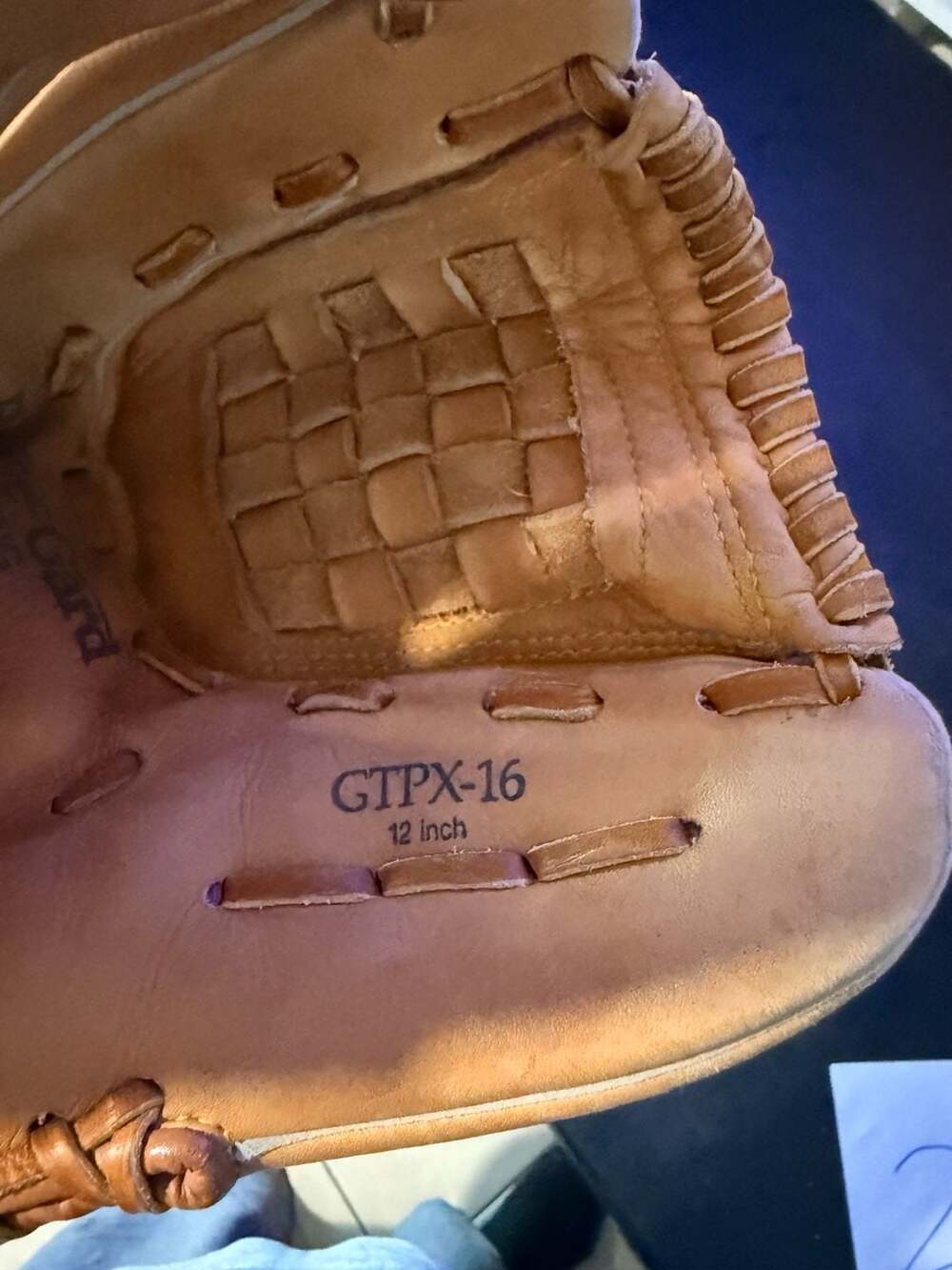 Louisville Slugger TPX Tournament Players Series GTPX-16 12 Inch Baseball Glove - Picture 7 of 11